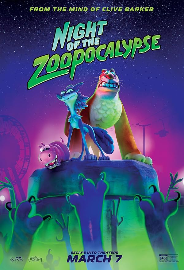 انیمیشن Night of the Zoopocalypse 2024 | شبی در آخرالزمان باغ‌وحشی